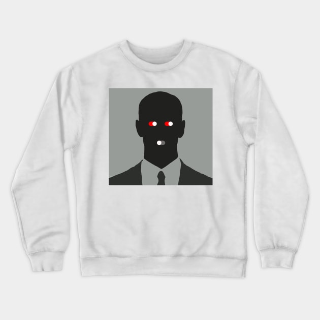 NOT ALLOWED TO TALK, Modern Slavery Crewneck Sweatshirt by ArkiLart Design